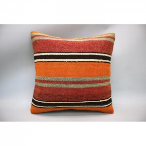 Kilim Pillow Cover (16''X16''-40X40cm)