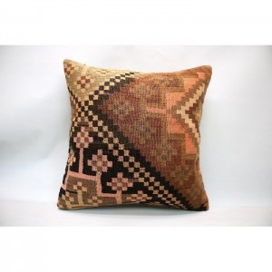 (20''X20''/50X50 cm) Woven Chenille Fabric Kilim Pillow Cover