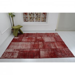 Vintage Patchwork  Rug - 5.9'X8'/1.8X2.5 Mt.