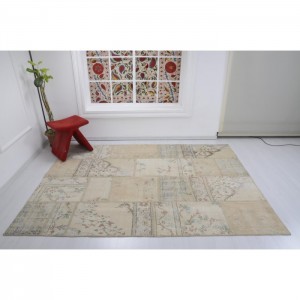 Vintage Patchwork  Rug - 5.8'X8.1'/1.8X2.5 Mt.