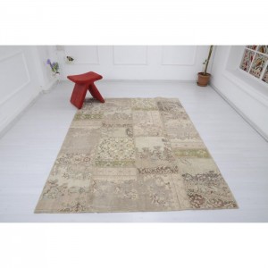 Vintage Patchwork  Rug - 5.8'X7.9'/1.8X2.4 Mt.