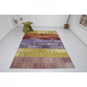 Vintage Patchwork  Rug - 5.6'X8.1'/1.7X2.5 Mt.