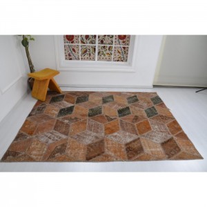 5.9X8 ft/1.8X2.4 mÂ Vintage Patchwork Â Rug