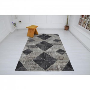 Vintage Patchwork  Rug - 5'X7.9'/1.5X2.4 Mt.