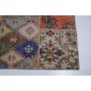 Vintage Patchwork  Rug - 5.9'X7.9'/1.8X2.4 Mt.