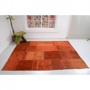 Vintage Patchwork  Rug - 5.7'X8'/1.7X2.4 Mt.