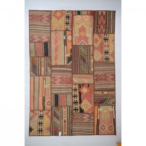 Vintage Patchwork  Rug - 6.6'X9.6'/2X2.9 Mt.