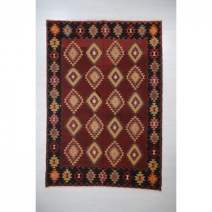 Anatolian Kilim Rug- 6.7'X9.5'/2X2.9 Mt.