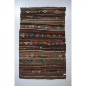 Anatolian Kilim Rug- 5.3'X8.3'/1.6X2.5 Mt.