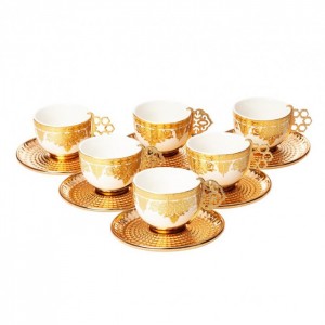 Luxury Gold Color Coffee Set