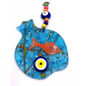 Turkish Evil Eye - Pomegranate Wall Decor