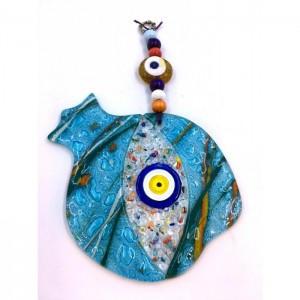 Turkish Evil Eye - Pomegranate Wall Decor