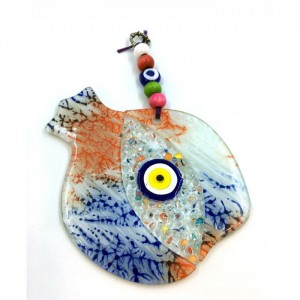 Turkish Evil Eye - Pomegranate Wall Decor