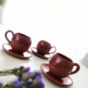 Handmade Coffee Cup Set - 3 Cups