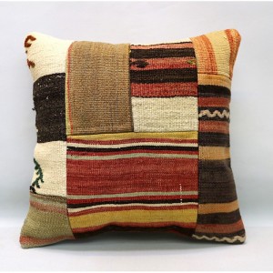 Kilim Pillow Cover (16''X16''-40X40cm)