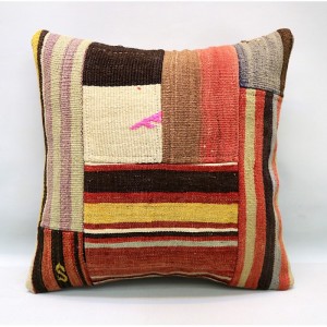 Kilim Pillow Cover (16''X16''-40X40cm)