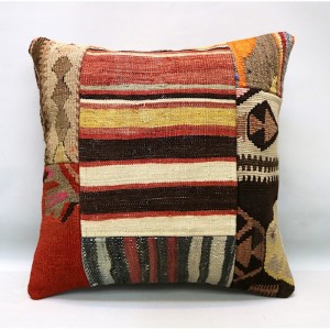 Kilim Pillow Cover (16''X16''-40X40cm)