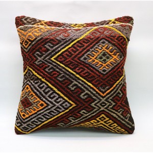 Kilim Pillow Cover (16''X16''-40X40cm)