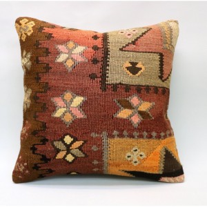 Kilim Pillow Cover (16''X16''-40X40cm)