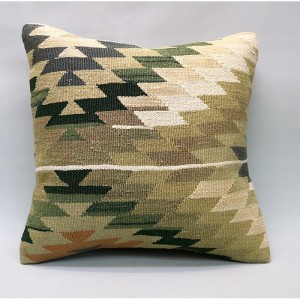 Kilim Pillow Cover (16''X16''-40X40cm)