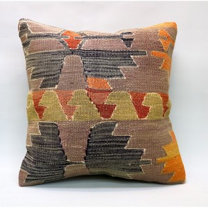 Kilim Pillow Cover (16''X16''-40X40cm)