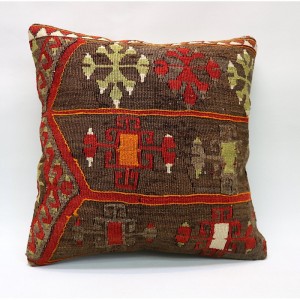 Kilim Pillow Cover (16''X16''-40X40cm)