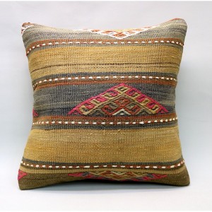 Kilim Pillow Cover (16''X16''-40X40cm)