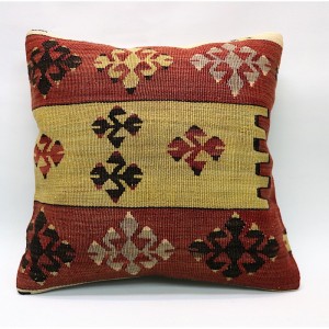 Kilim Pillow Cover (16''X16''-40X40cm)