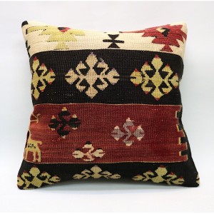 Kilim Pillow Cover (16''X16''-40X40cm)