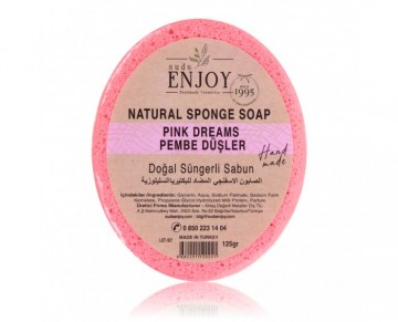 Natural Sponge Soap - Pink Dreams