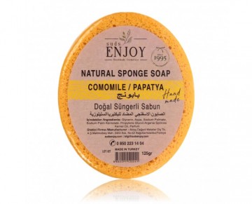 Natural Sponge Soap - Daisy